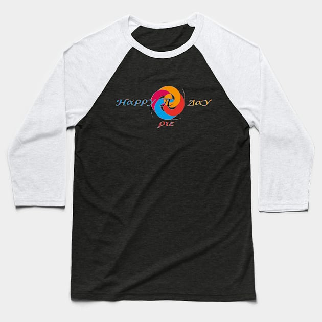 pi Baseball T-Shirt by Indimoz